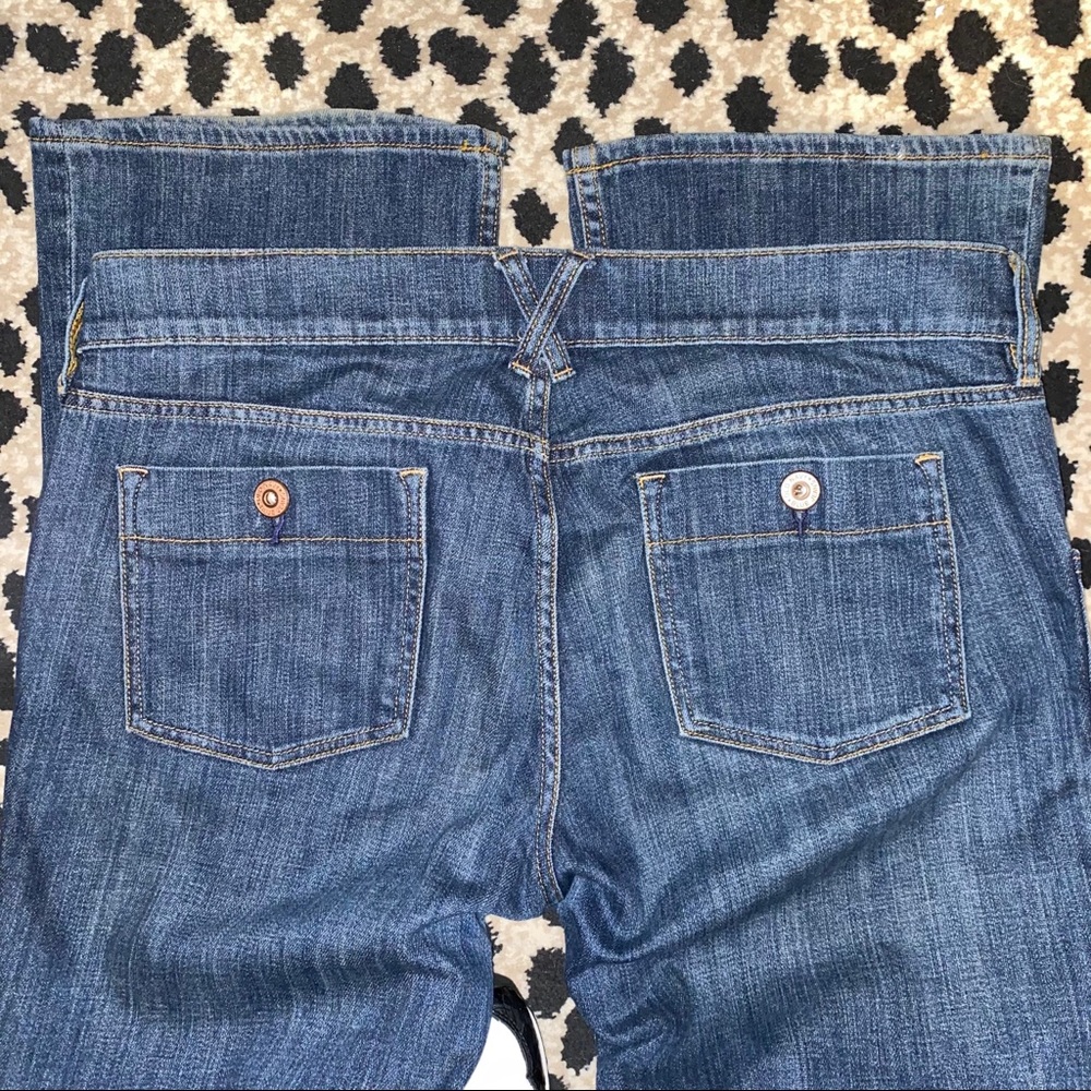 Old Navy low waist stretch boot cut jeans 14Reg